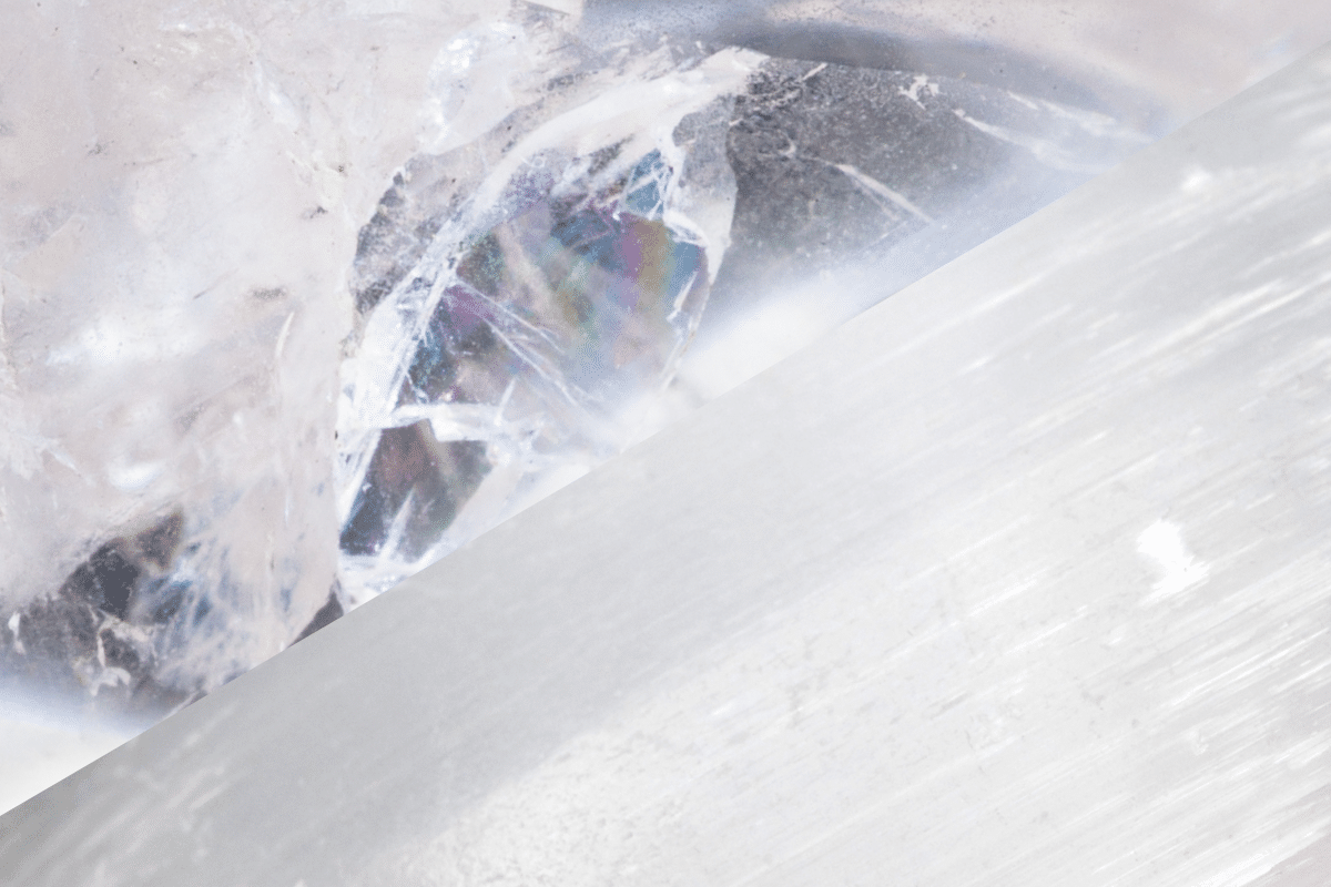 Full Guide To Selenite vs. Clear Quartz (This Is The Difference)