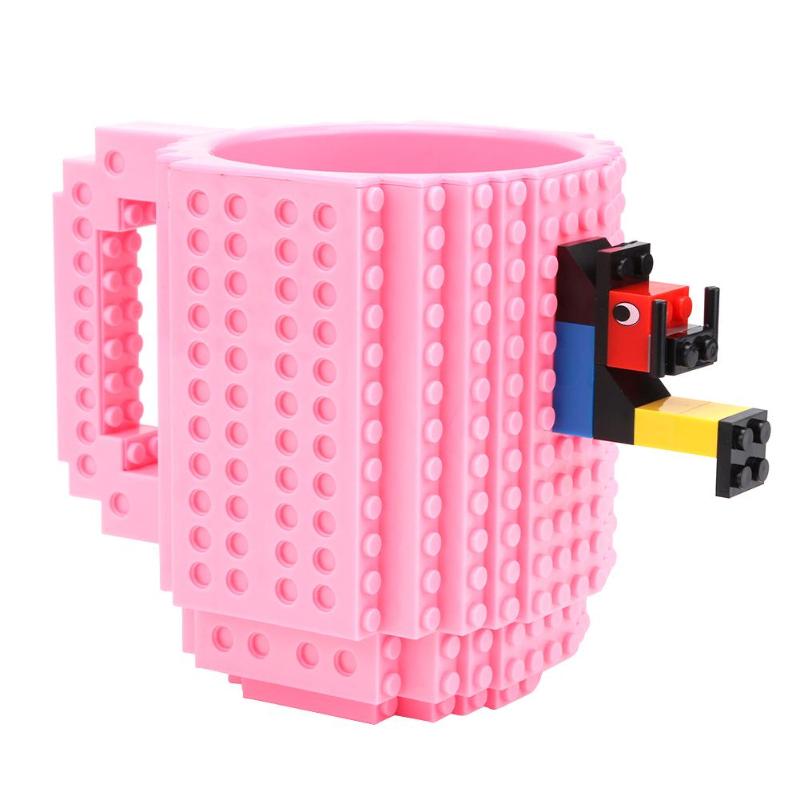 350ml Coffee Cup Creative Buildon Brick Mug for LEGO