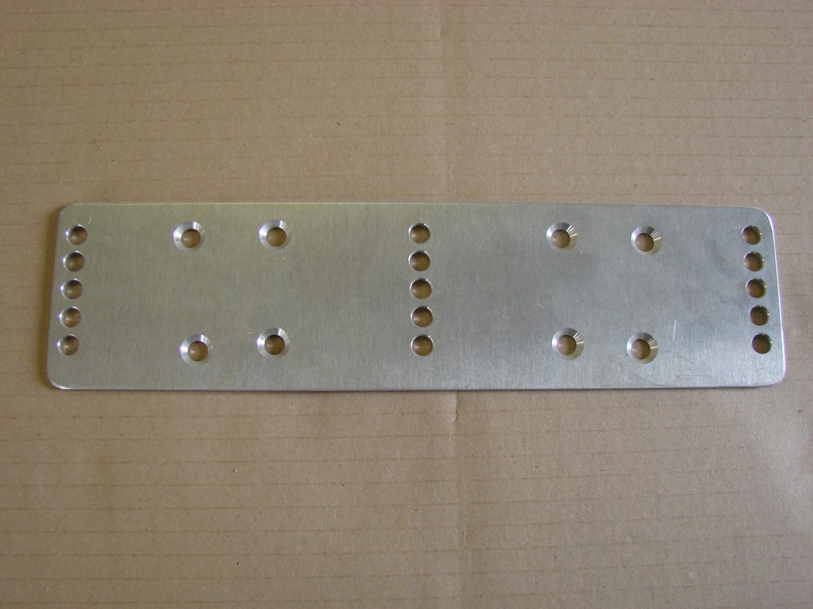 Custom Shoe plate drilled to customer specification Neaves Rowing