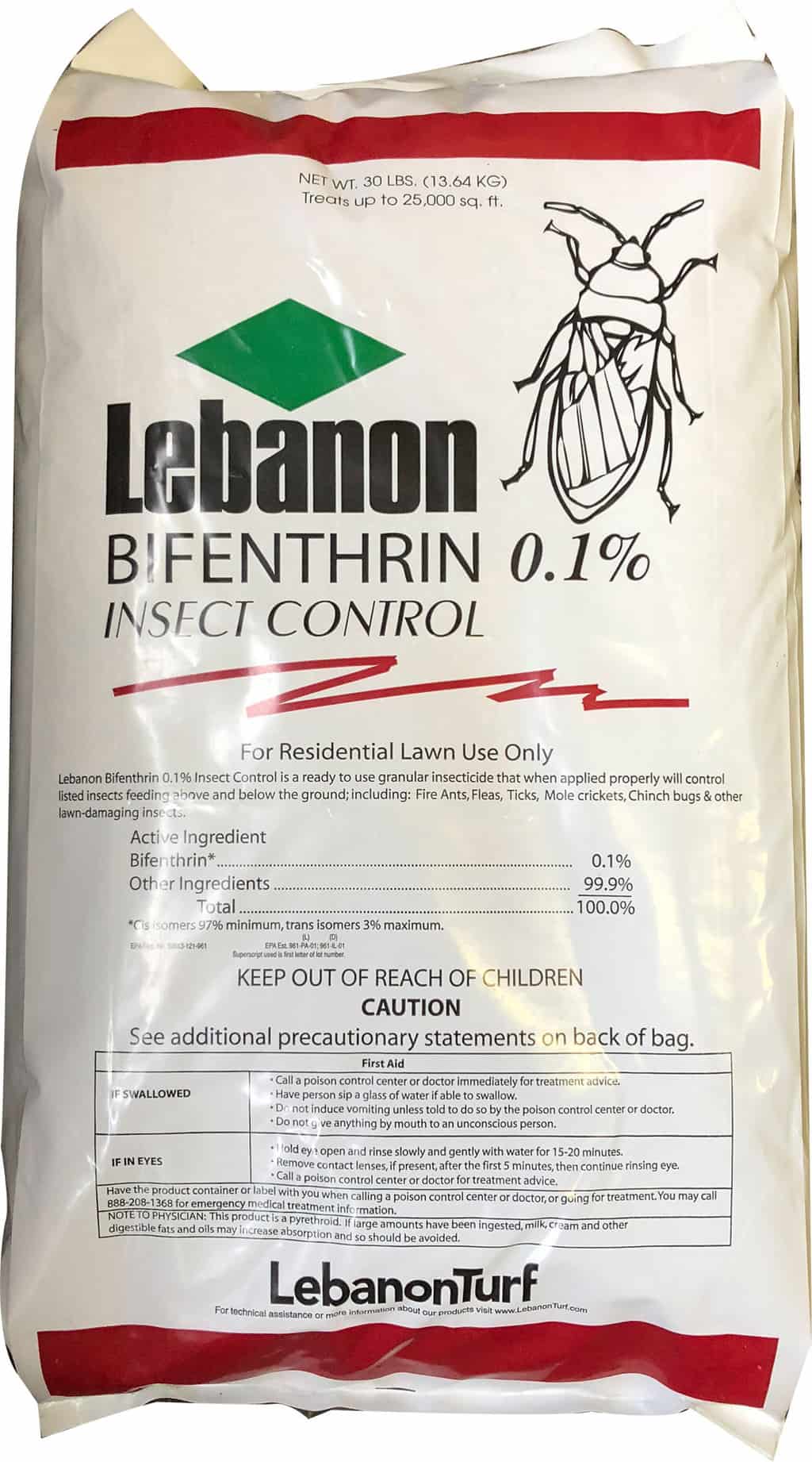 Bifenthrin Granular Nebraska Turf Products