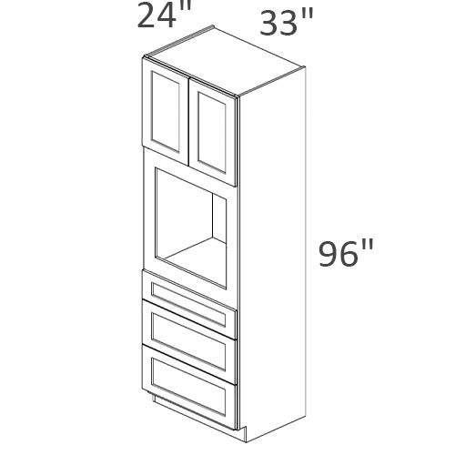 Single Oven 3 Drawer 33x96x24 New England & Millwork