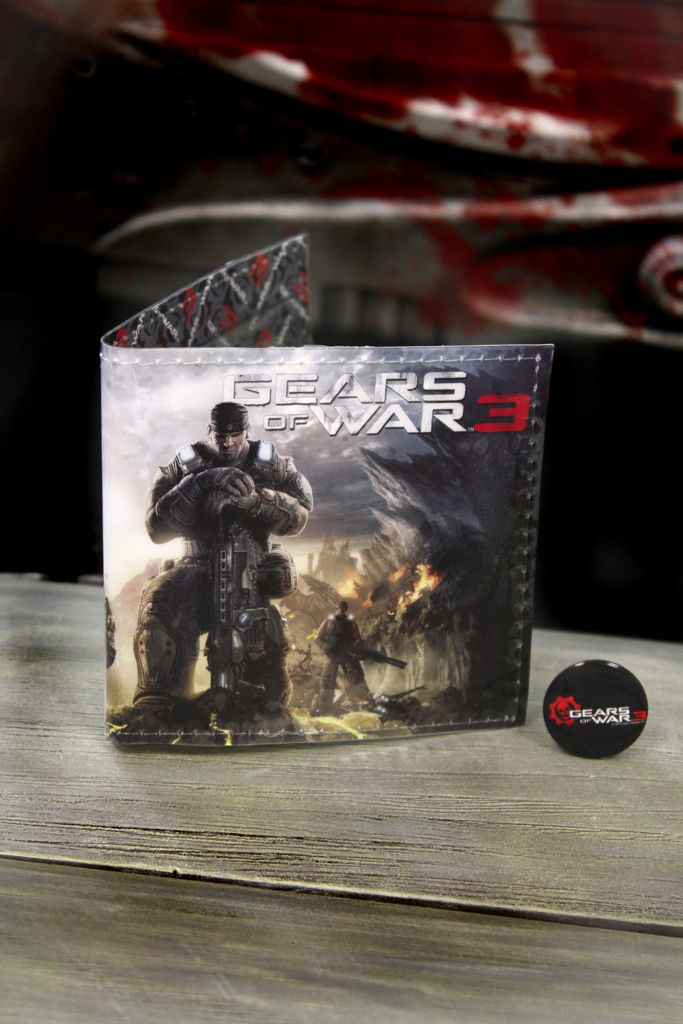Gears of War 3 Vinyl Wallet Box Art ***DISCONTINUED***