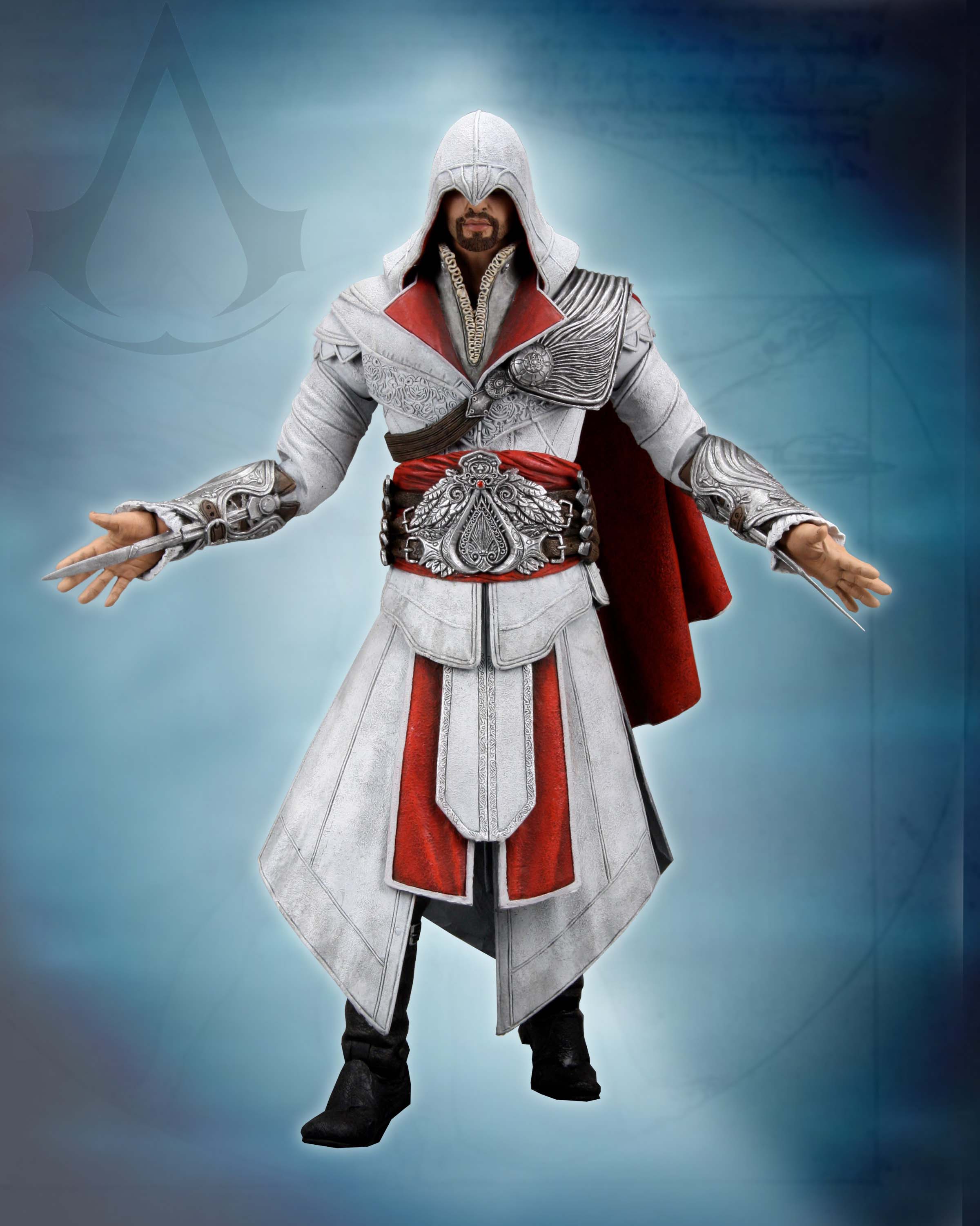 Assassin’s Creed Brotherhood 7″ Action Figure Ezio “Ivory Hooded