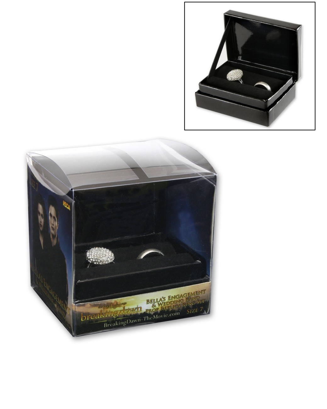 Twilight Breaking Dawn Part 2 Prop Replica Engagement Ring and