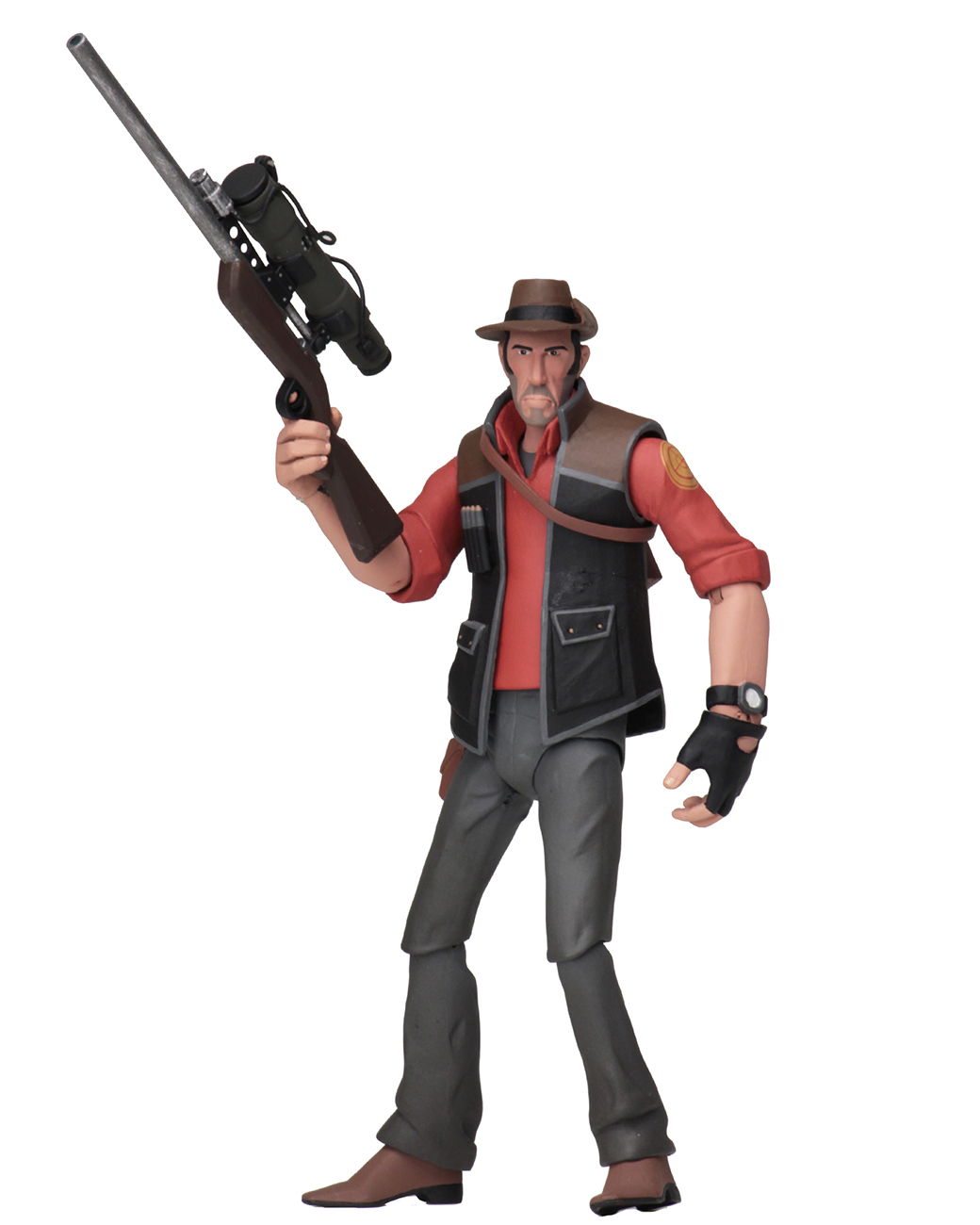 Team Fortress 2 7″ Scale Action Figures Series 4 RED