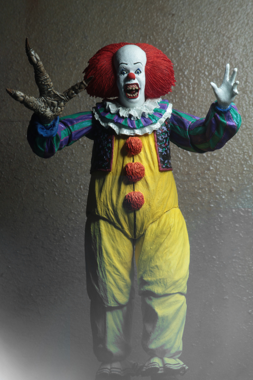 IT (1990) 7″ Scale Action Figure Ultimate Pennywise v.2