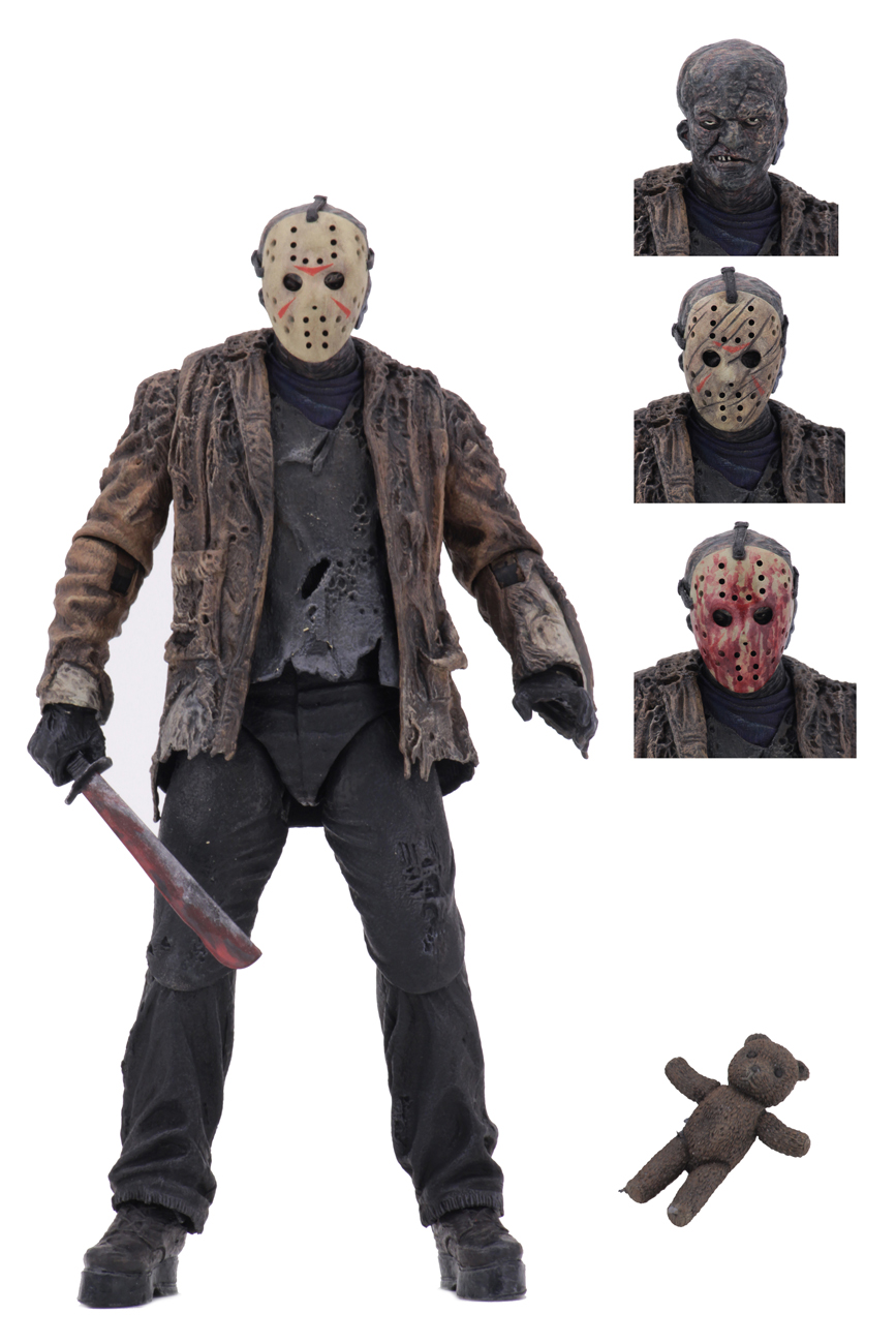 Freddy vs Jason 7” Scale Action Figure Ultimate Jason (FvJ)