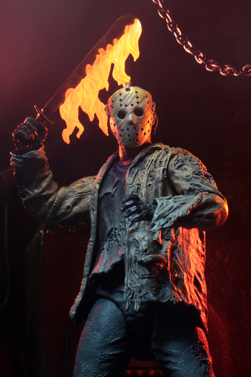Freddy vs Jason 7” Scale Action Figure Ultimate Jason (FvJ