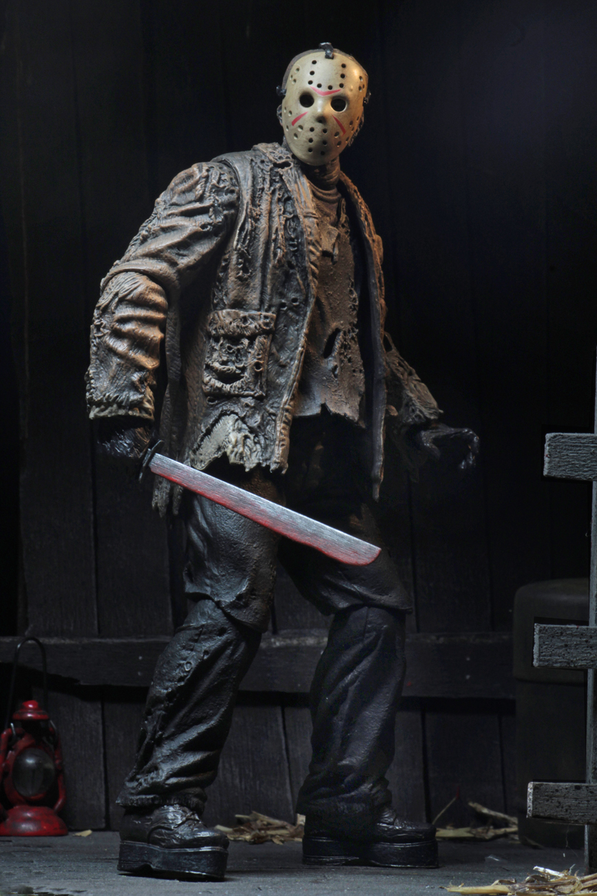 Freddy vs Jason 7” Scale Action Figure Ultimate Jason (FvJ)