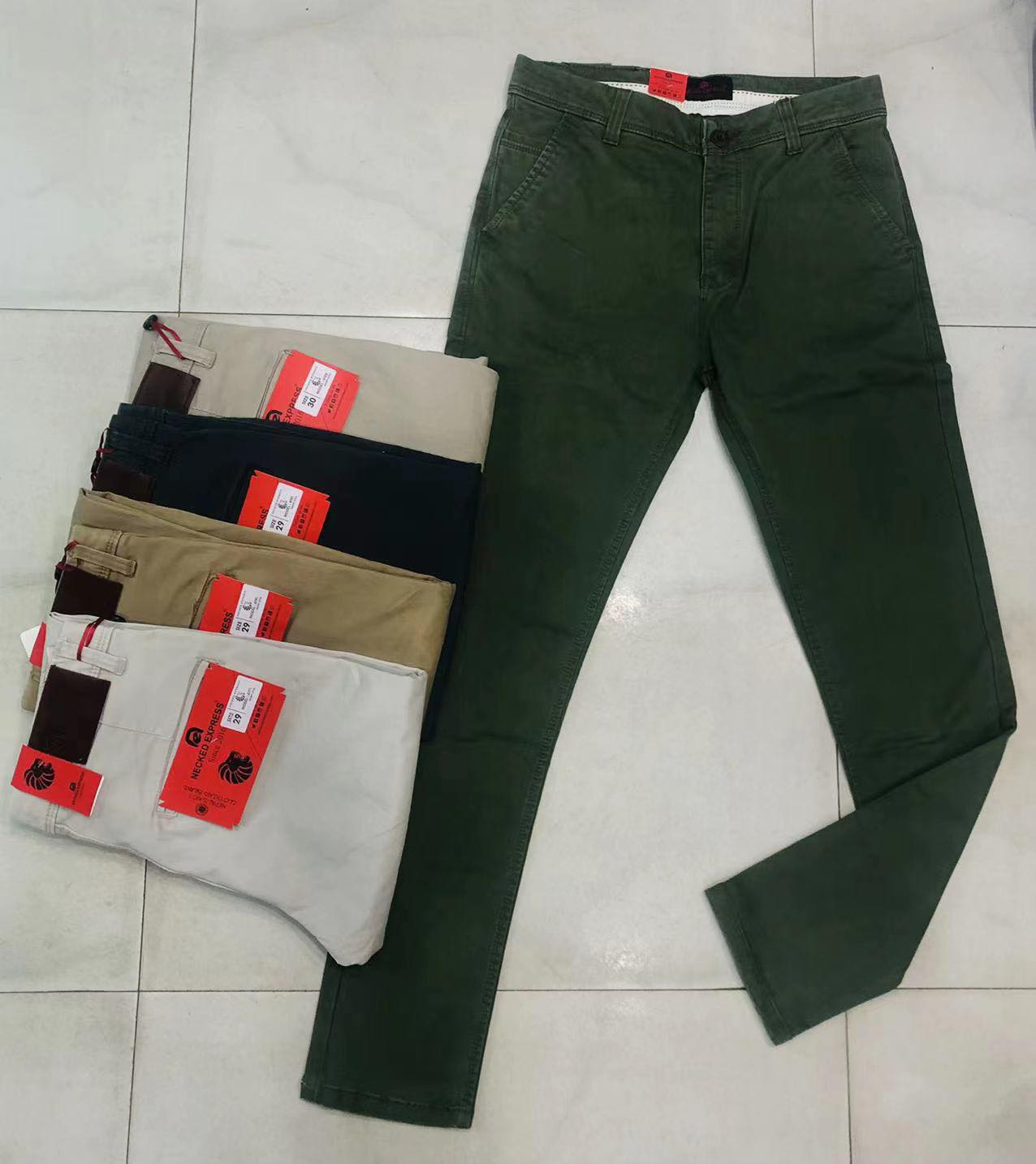 Cotton Choose Pant Necked Express