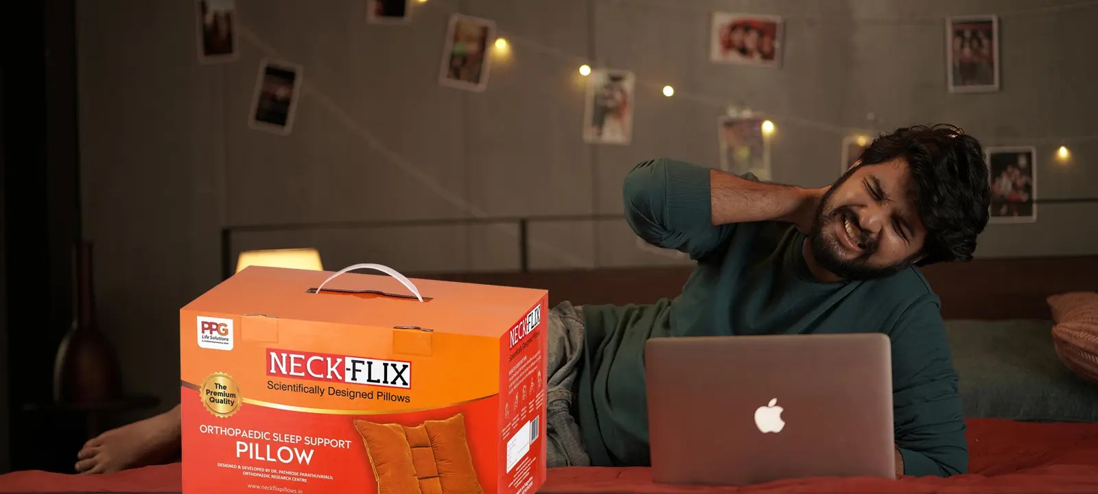 NeckflixScientifically Designed Pillows For Neck Pain Order Online