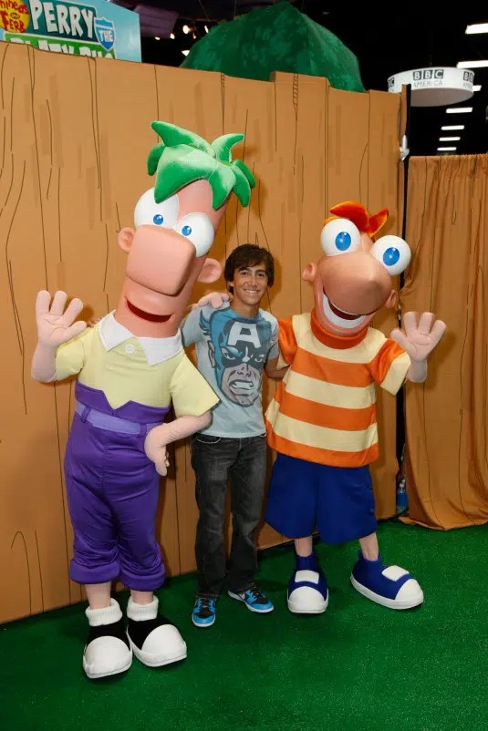 Vincent Martella "Phineas" Voice Actor at March 1315