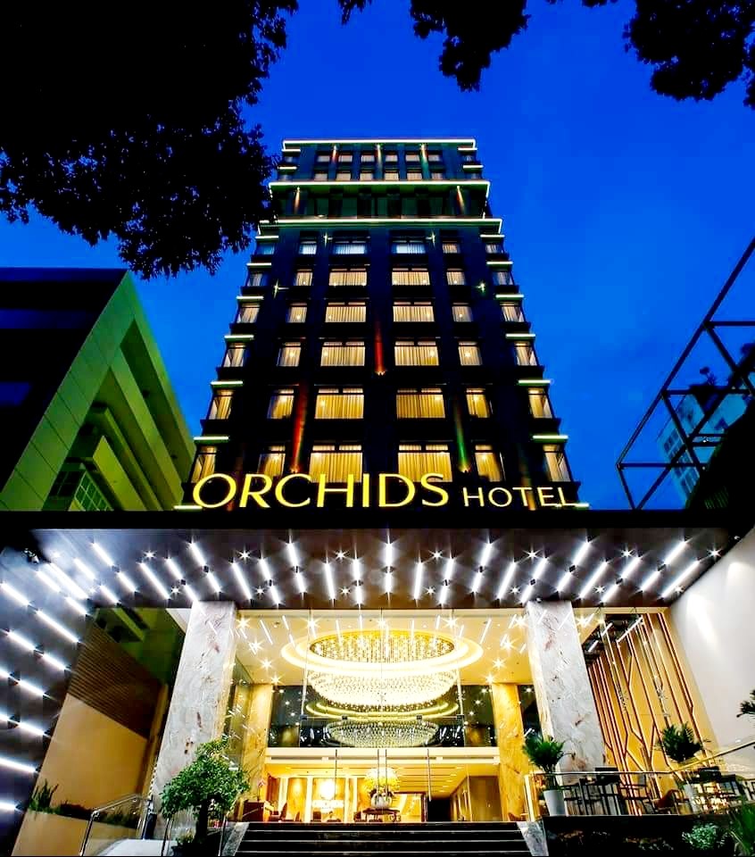 Necotek Facade Lighting Solution ORCHIDS HOTEL
