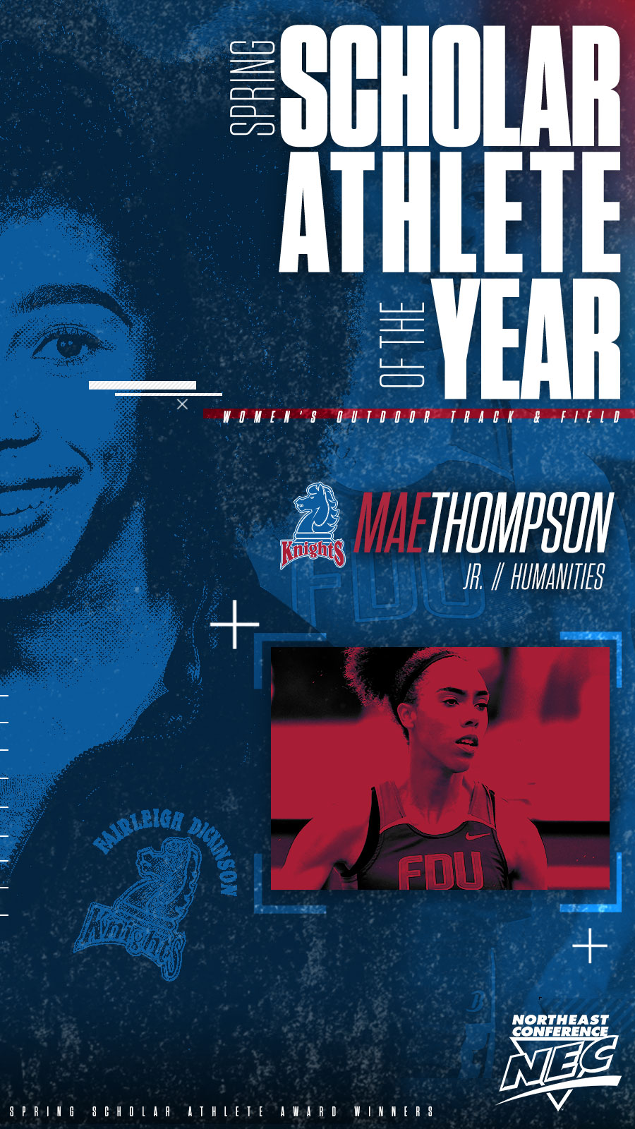 NEC Spring ScholarAthlete Awards Spread Across Seven Campuses NEC