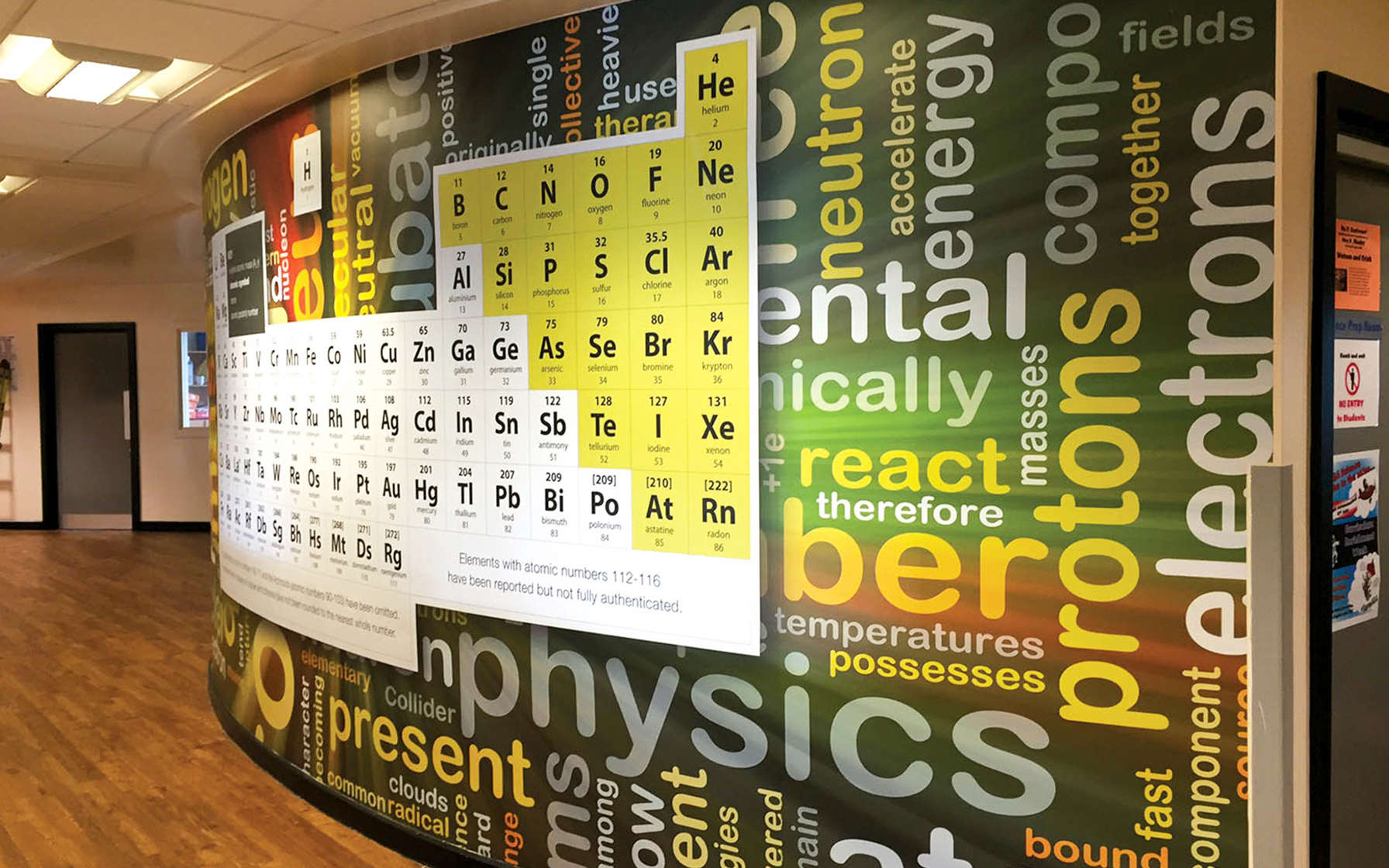 Abraham Guest High School Nectar Creative Graphic Design . sites . Branding . Signage