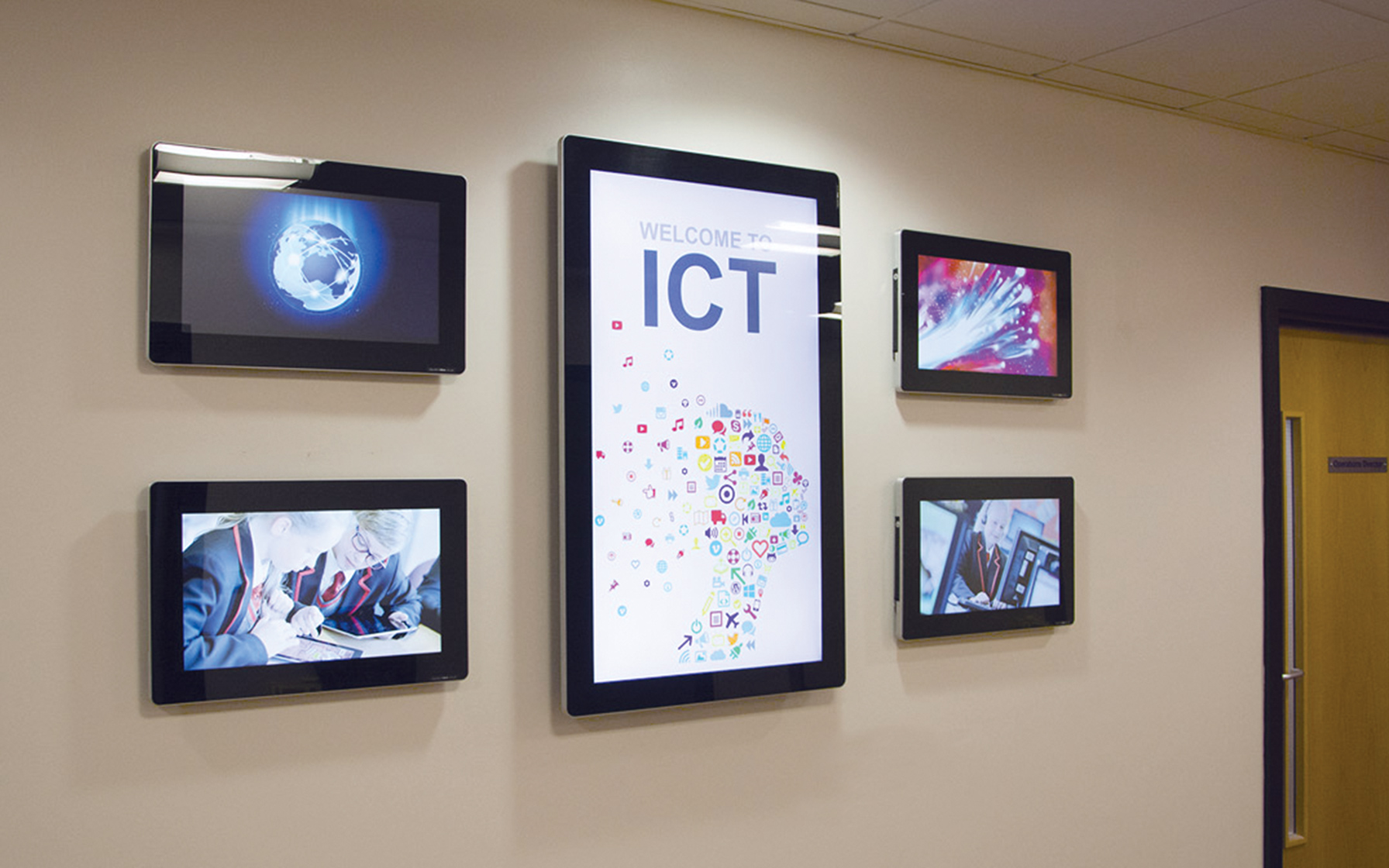 Abraham Guest High School Nectar Creative Graphic Design . sites . Branding . Signage