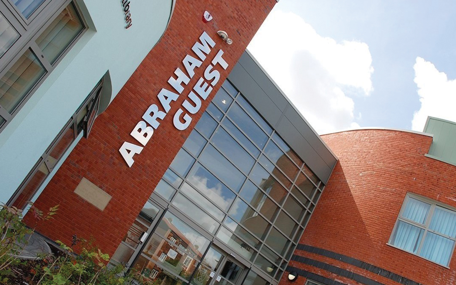 Abraham Guest High School Nectar Creative Graphic Design . sites . Branding . Signage