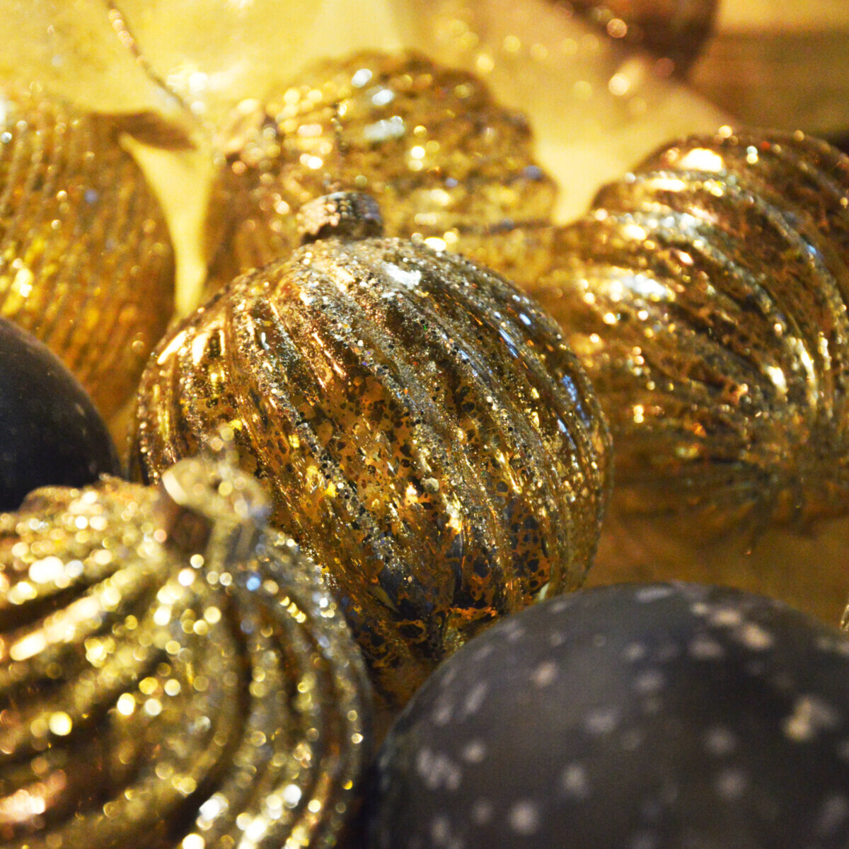 Christmas Balls Gold Christmas Decoration Christmas Tree