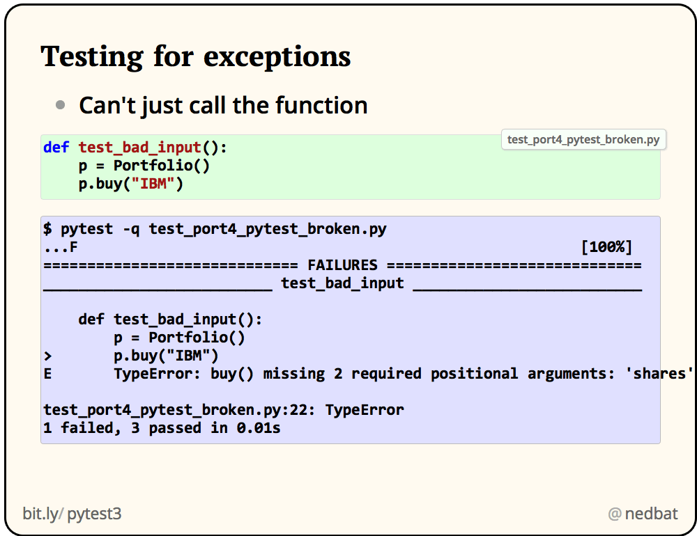 Getting Started Testing pytest edition Ned Batchelder