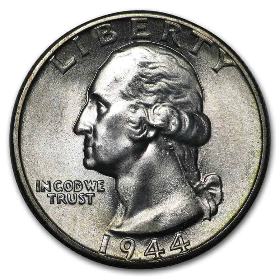 1944 Quarter Value are “D”, “S”, No mint mark worth money?