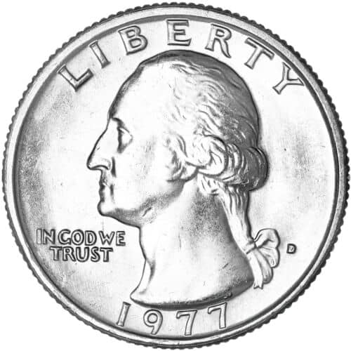 1977 Quarter Value are "D", "S", No mint mark worth money?