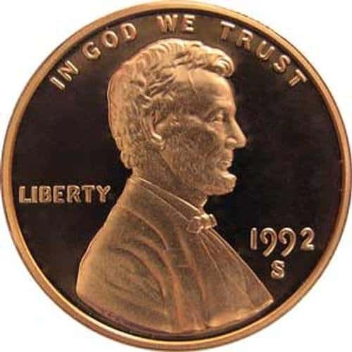 1992 Penny Value are "D", "S", No mint mark worth money?