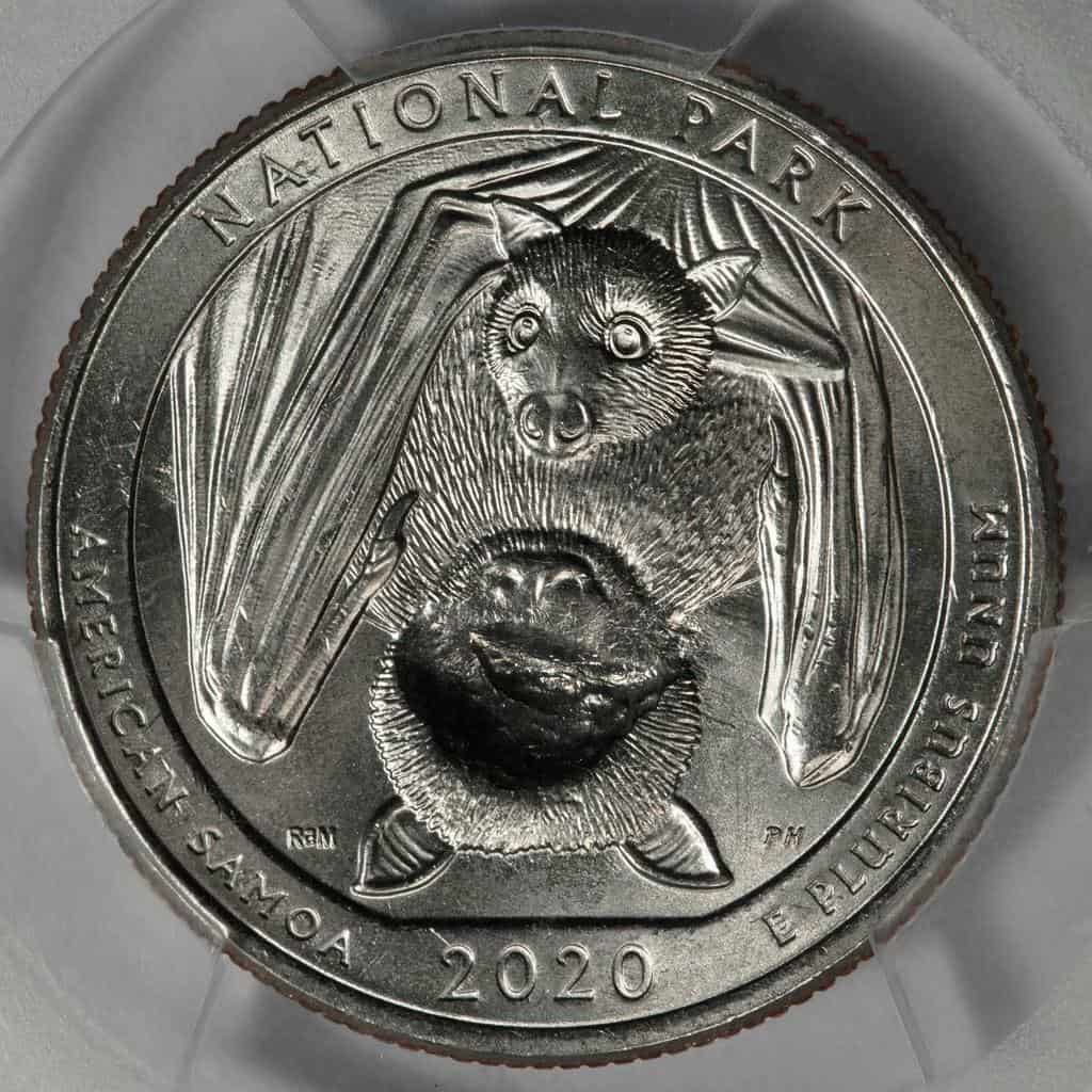 2020 Bat Quarter Value are "P", "D", "W", "S" mint mark worth money?