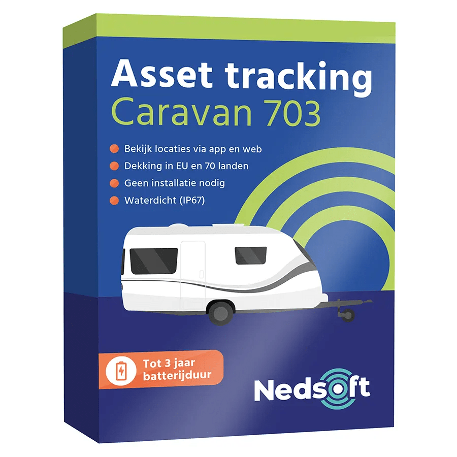 Nedsoft Asset GPS tracker Caravan 703