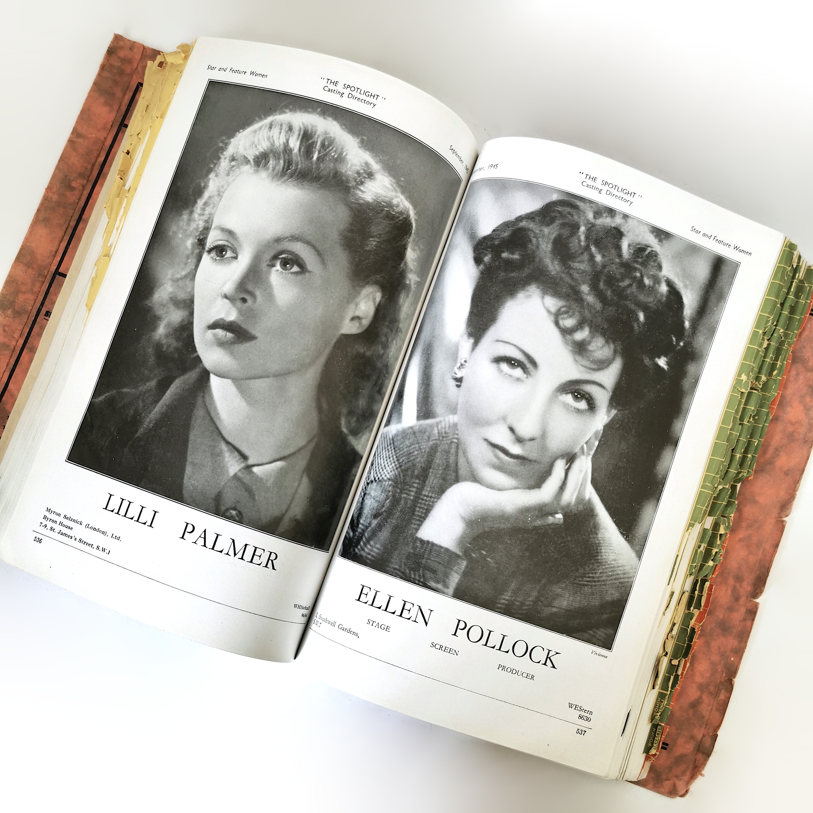 1945 “Spotlight” Casting Directory Needful Things Online