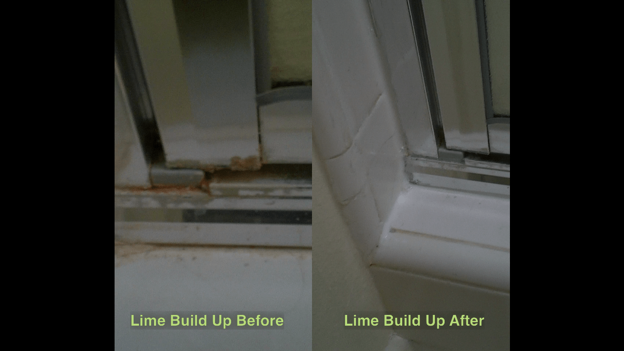 How to remove lime from your shower NRQuality Handyman