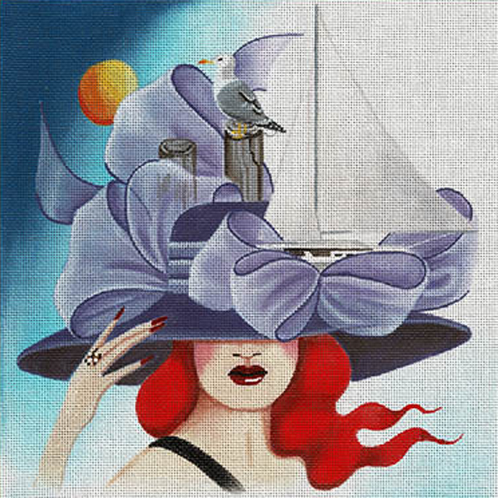 NeedlepointUS Leigh Designs Handpainted Needlepoint Canvases