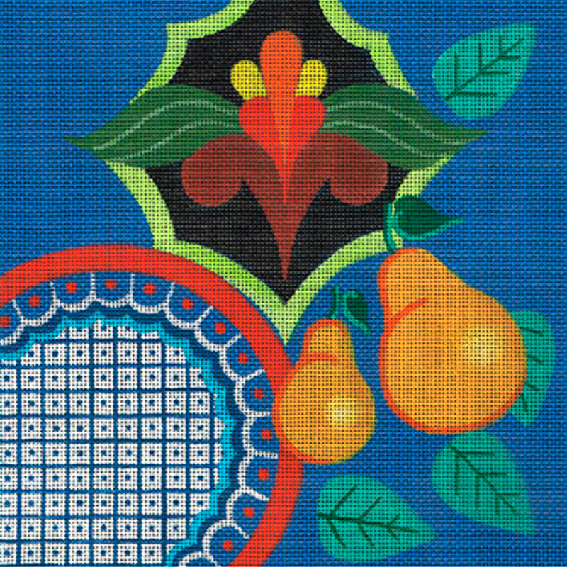 NeedlepointUS Leigh Designs Handpainted Needlepoint Canvases Baja