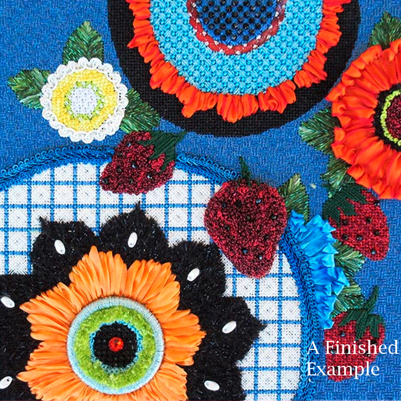 NeedlepointUS Leigh Designs Handpainted Needlepoint Canvases Baja