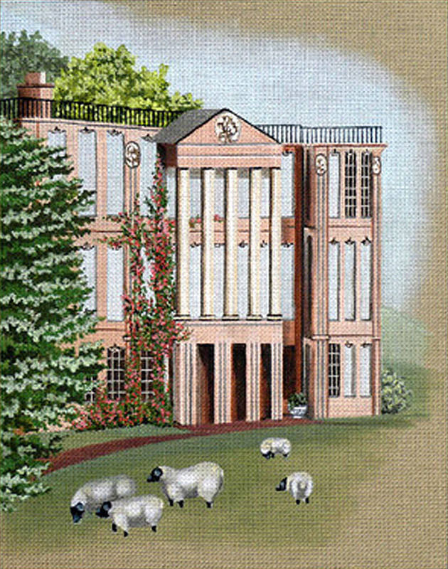 NeedlepointUS Leigh Designs Handpainted Needlepoint Canvases