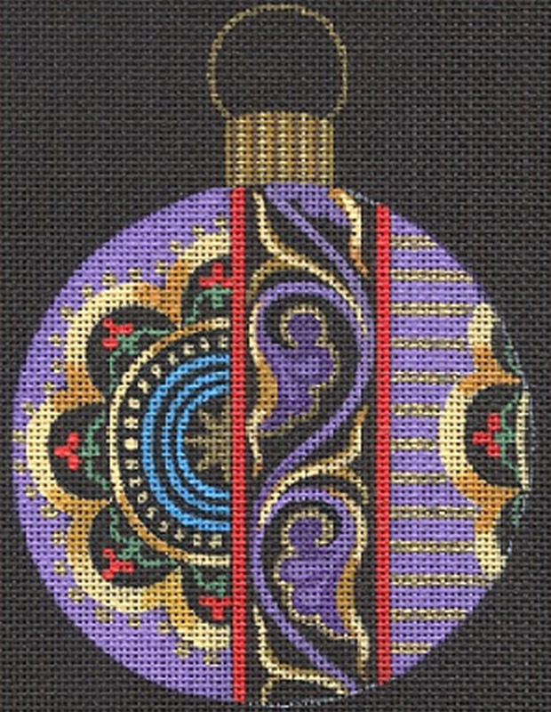 NeedlepointUS Leigh Designs Handpainted Needlepoint Canvases Russian Dynasty Ornaments
