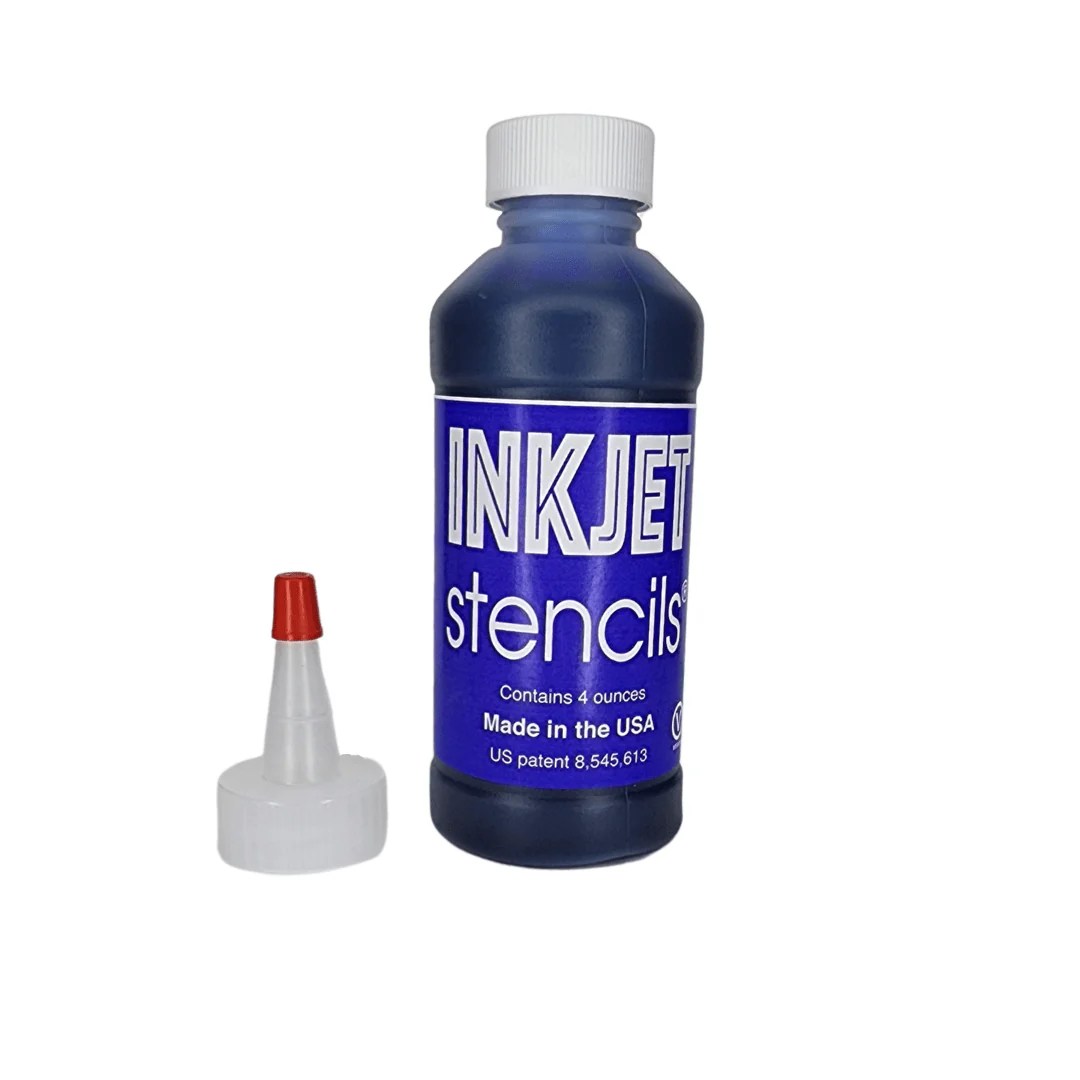 Inkjet Stencils 4 Ounce Bottle Needle Supply