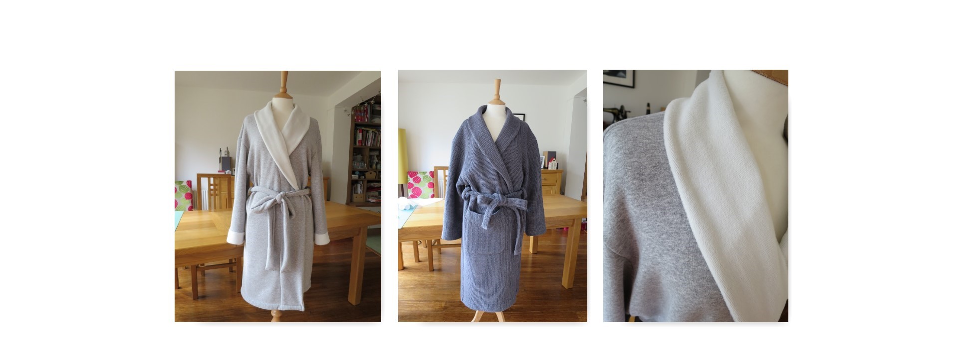 His ‘n’ Hers dressing gowns Burda 2653 Needleswift