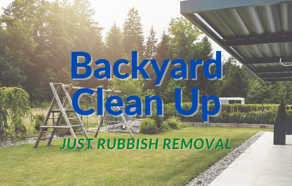 Time for a Backyard Clean Up Junk Removal in Brooklyn, Queens, Bronx