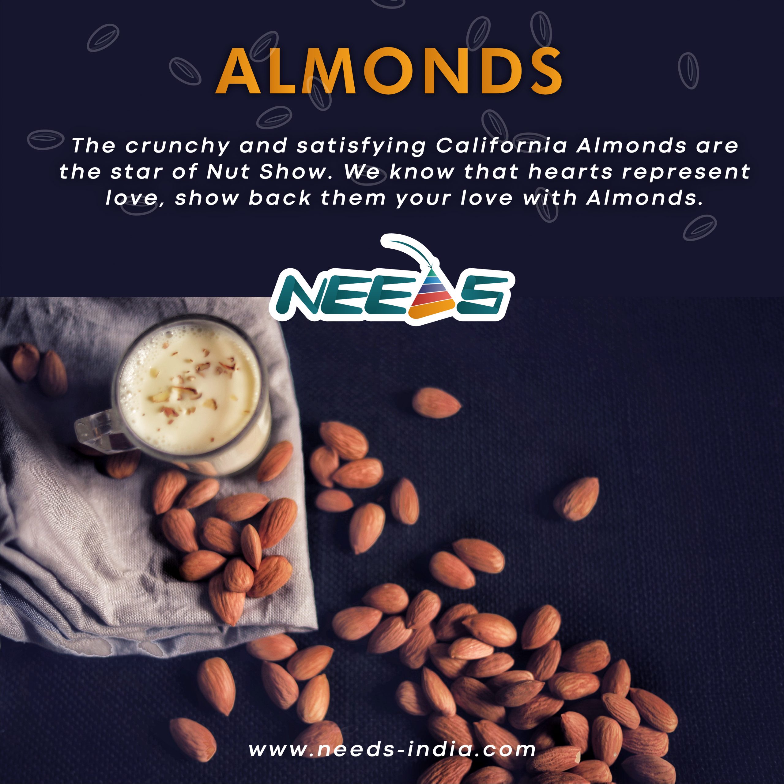 Almonds Needs India