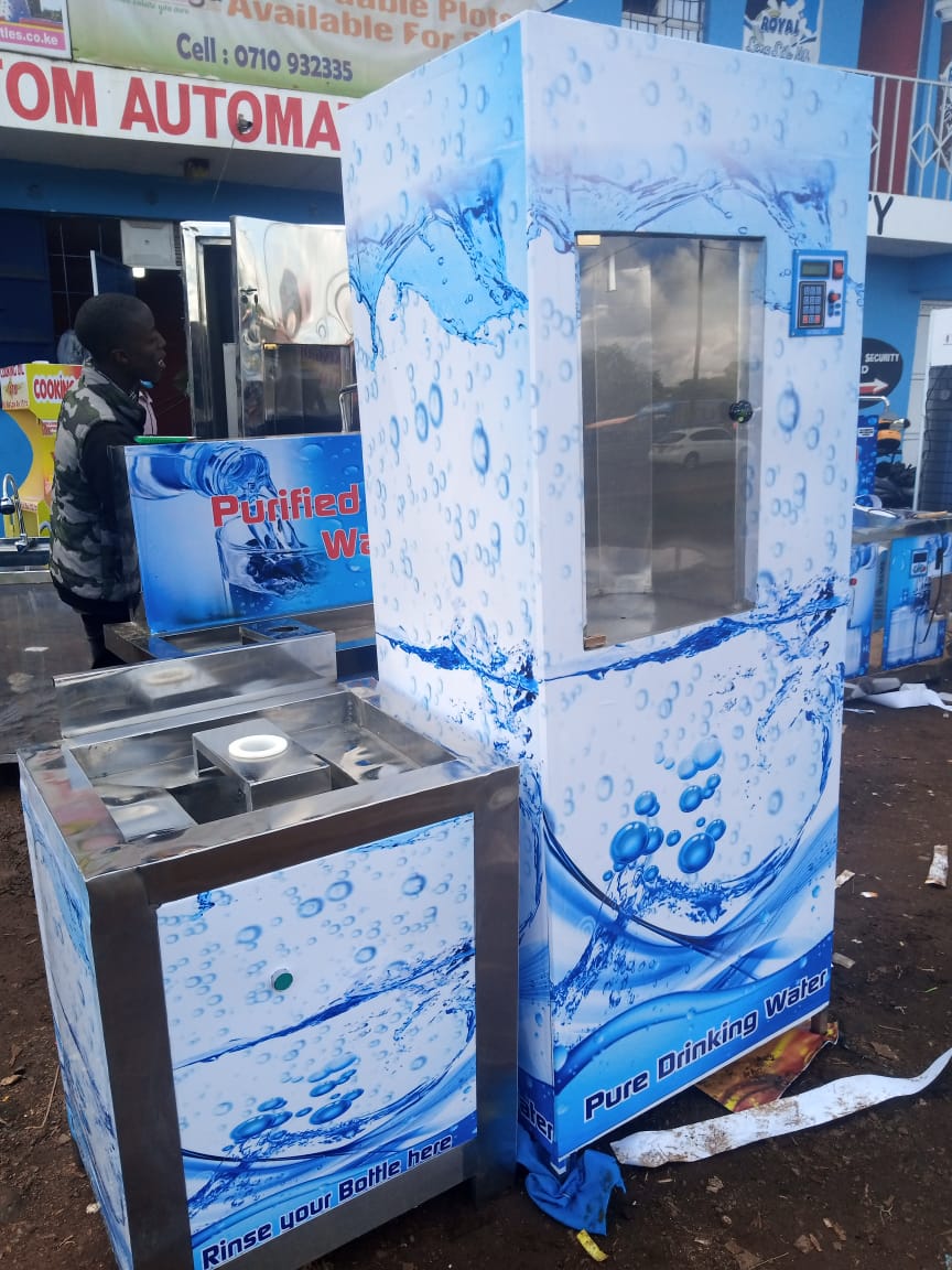Water vending machines in Kenya Neema Technologies