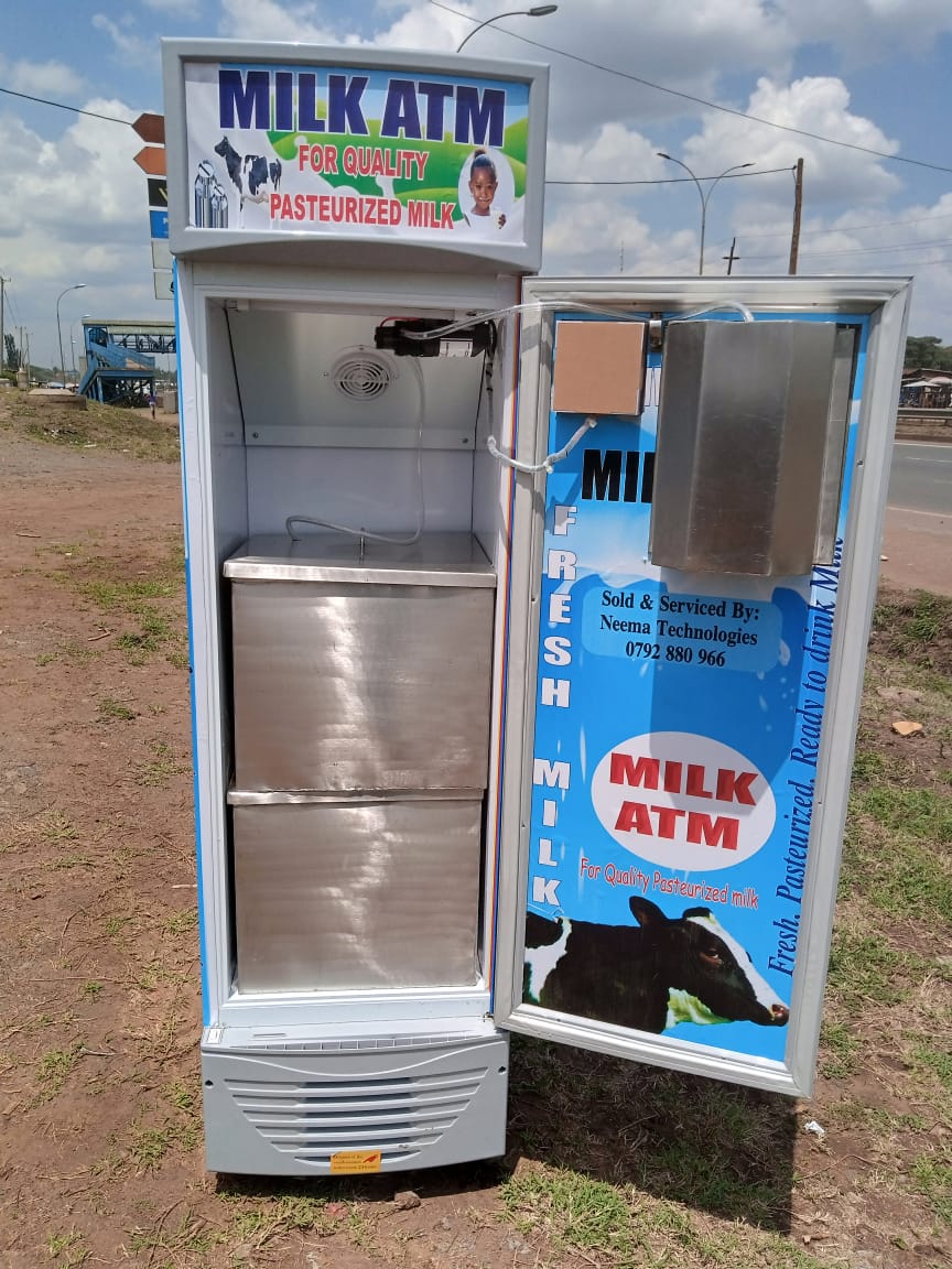 The Cost of Milk ATM machines in Kenya Neema Technologies