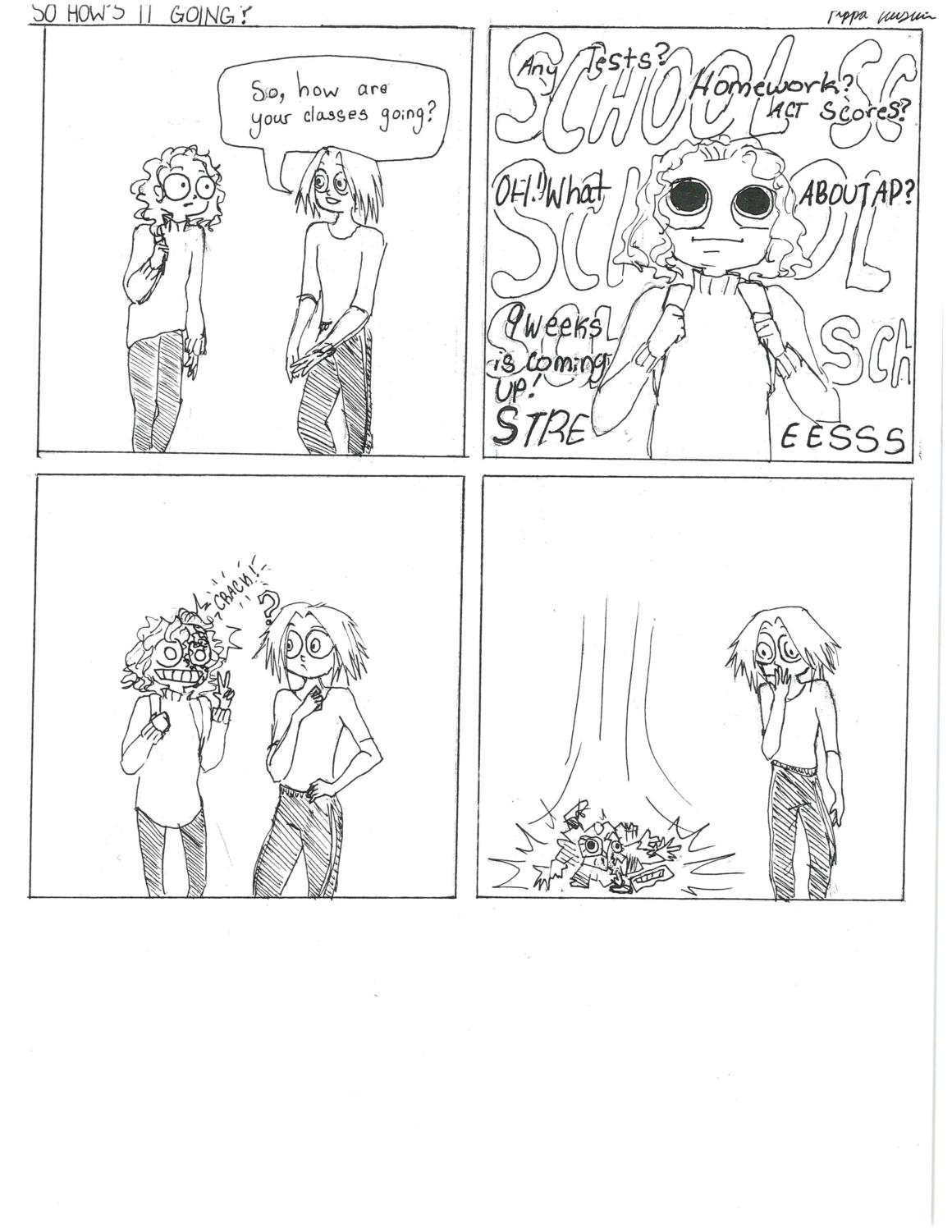 Comic Strip So how is it going?