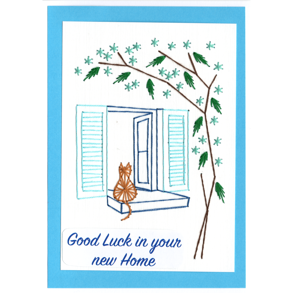 Good Luck in Your New Home Greetings Card Greeting Cards Paper