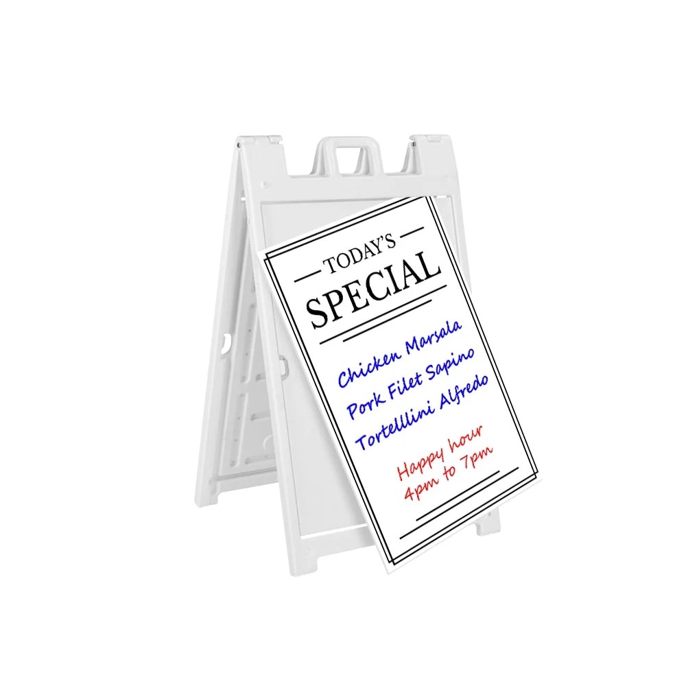 Custom Dry Erase AFrame Signs NeePrint