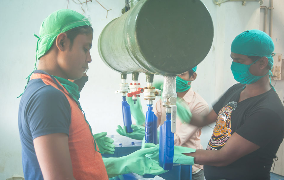 Utensil & Detergent Bar, Toilet Cleaner Neerava Factory