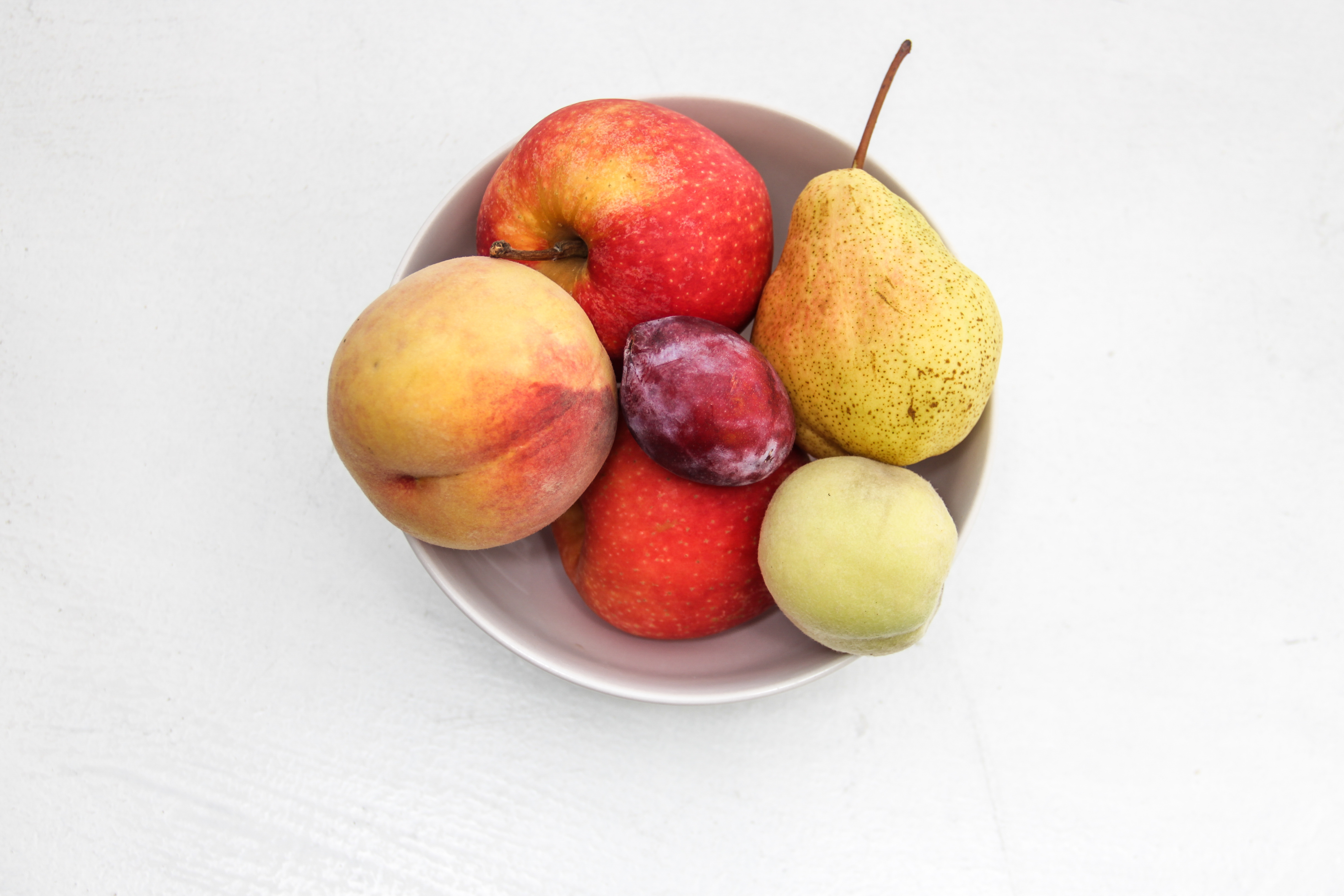 Bowl of Fruit Free Stock Photo NegativeSpace