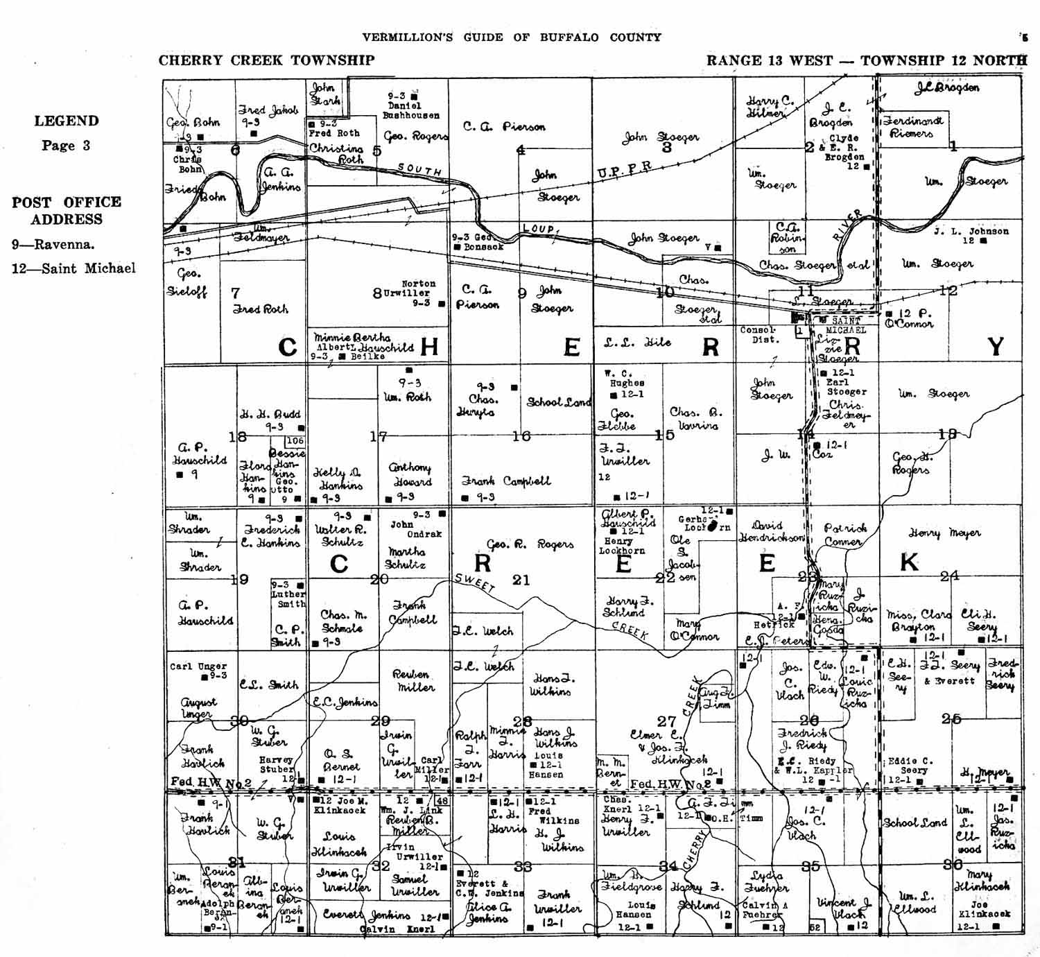 1931 Vermillion's Guide of Buffalo County, page 5