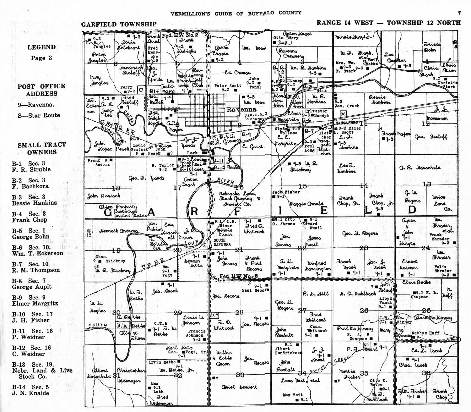 1931 Vermillion's Guide of Buffalo County, page 7