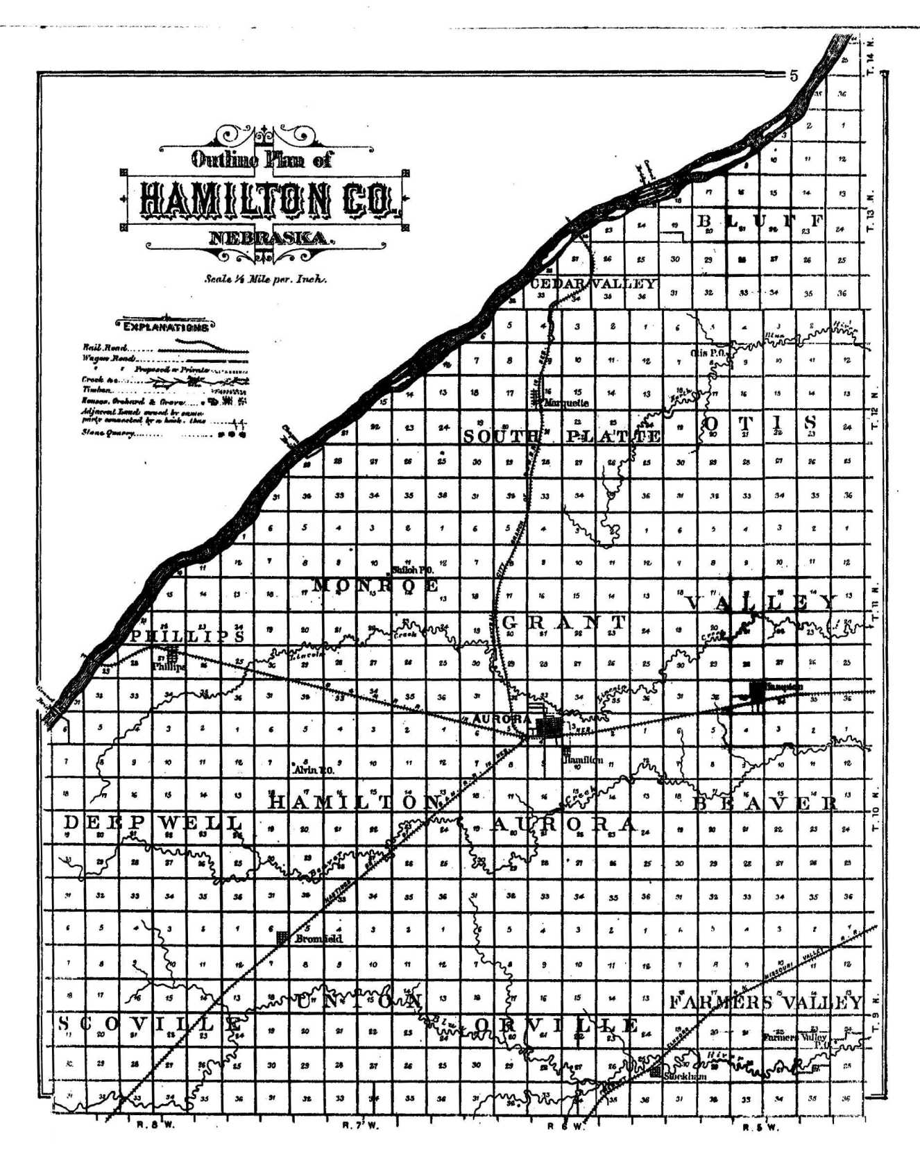 Hamilton County NEGen Project Maps