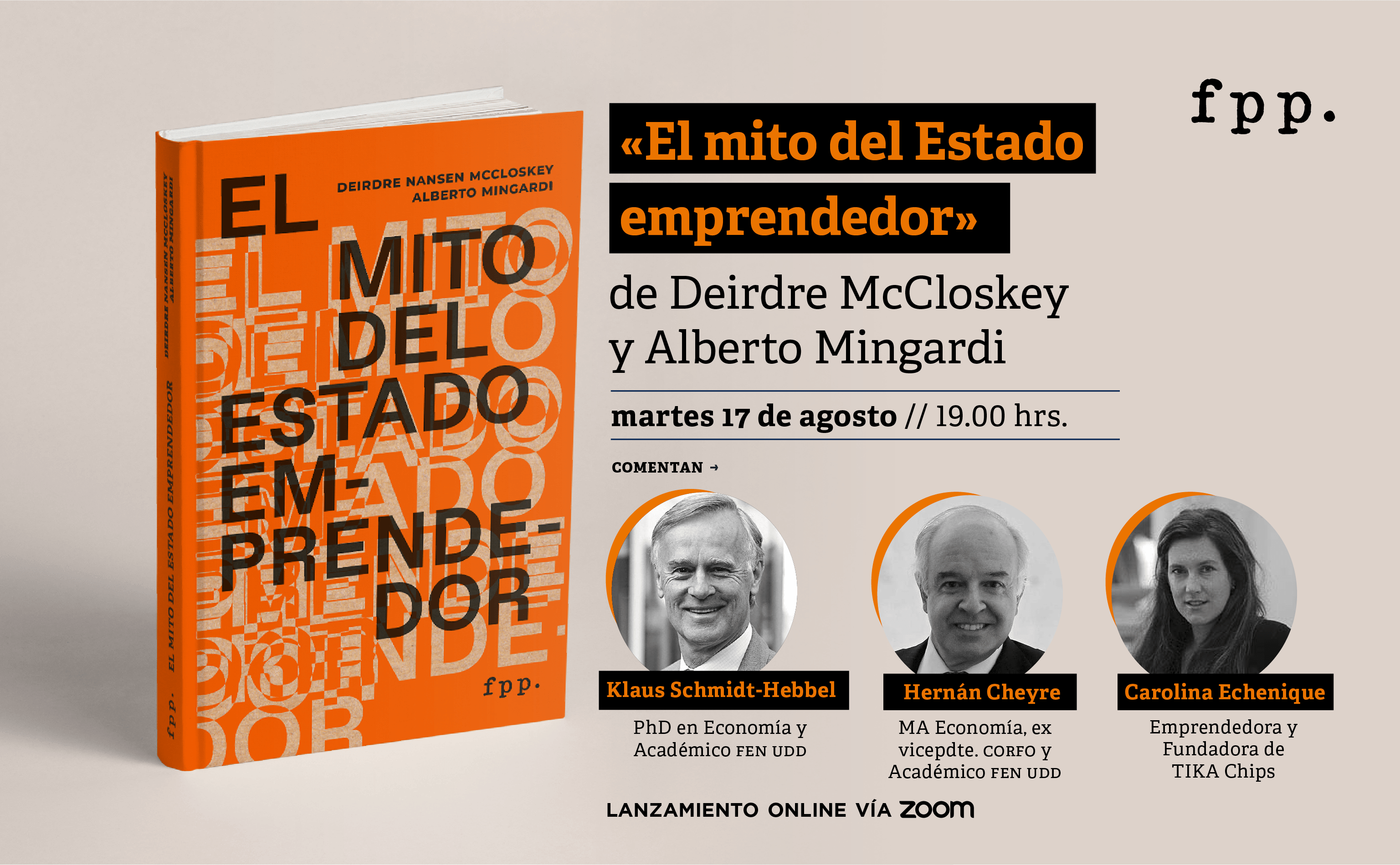 Lanzamiento libro “El mito del Estado emprendedor” Centro de